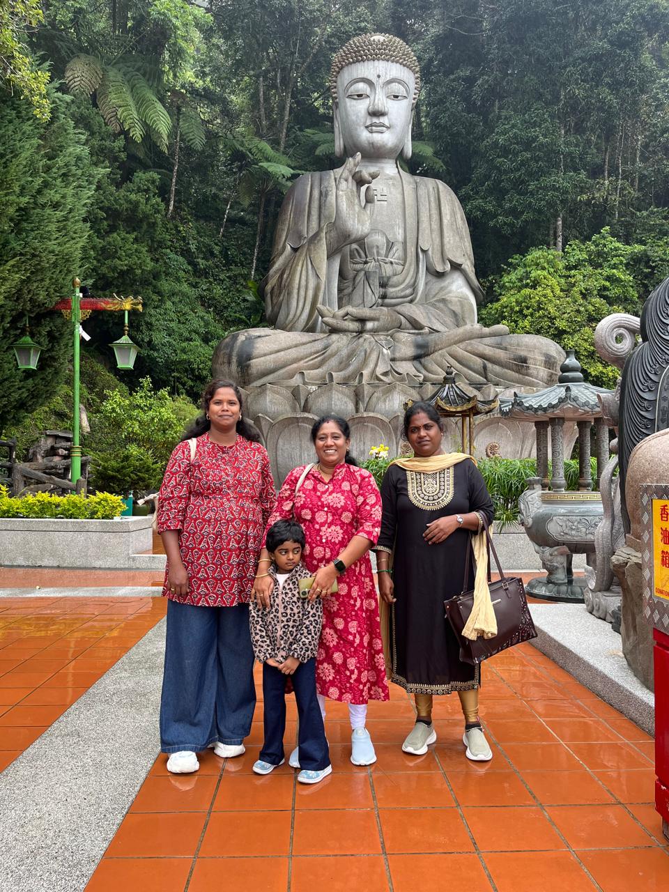 Traveler moment from MK Tours journey